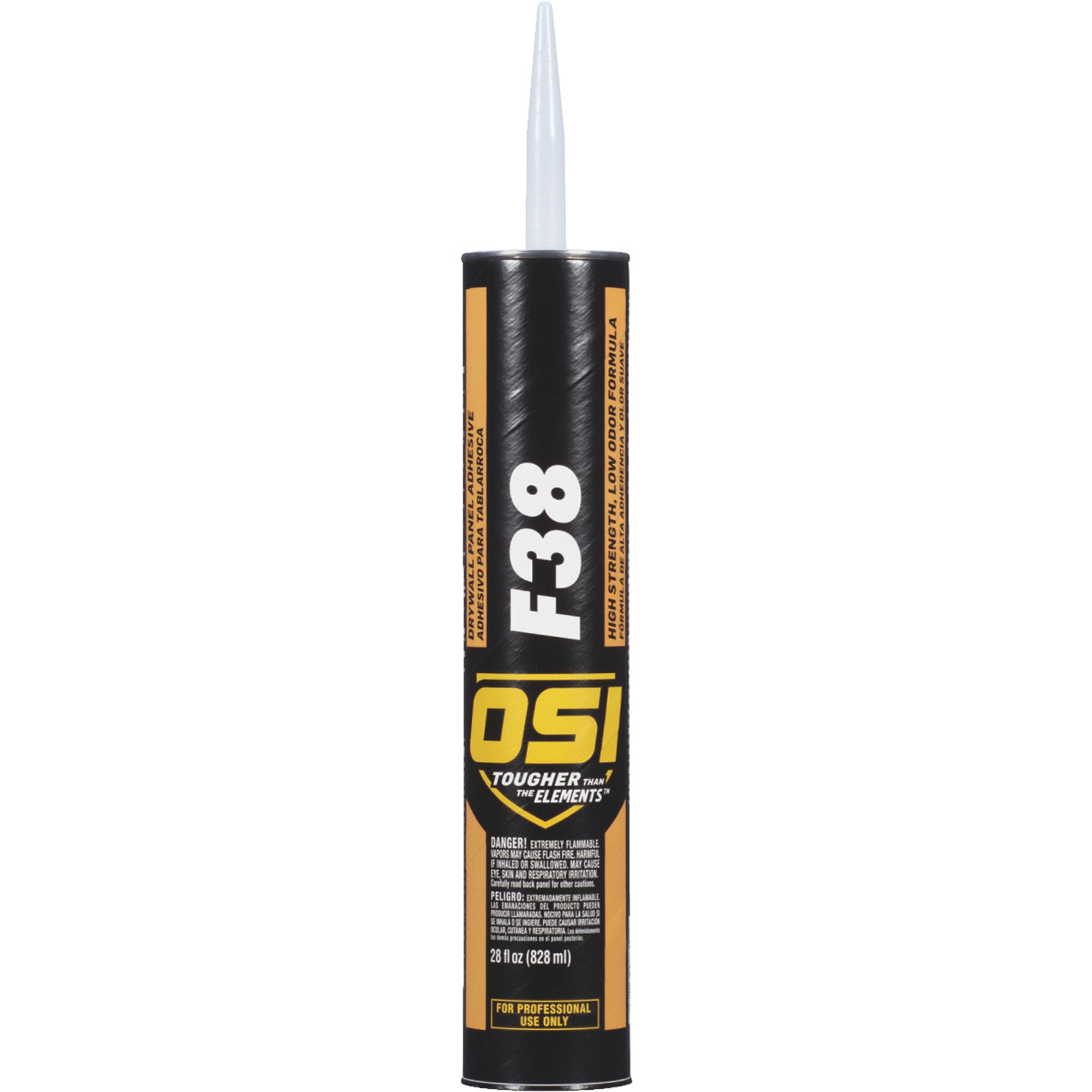 OSI F38 Drywall Panel Adhesive (Latex): High Bond-Strength for "Green" Building Codes