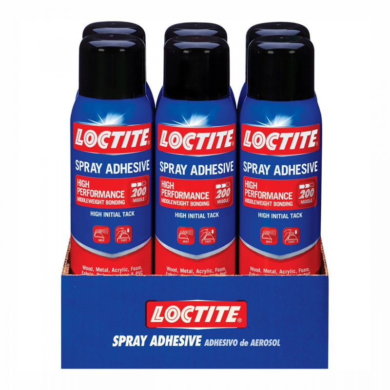 Loctite 13.5OZ HIGH PERF SPRAY 6PK